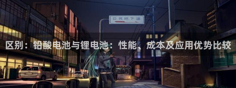k豆钱包正式版：区别：铅酸电池与锂电池：性能、成本及应用优势比较