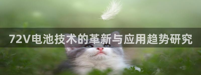 k豆钱包：72V电池技术的革新与应用趋势研究